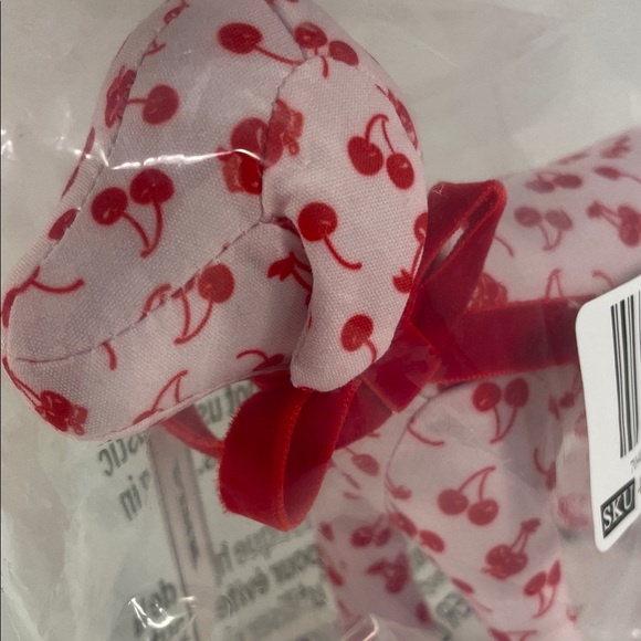 PINK Victoria's Secret Cherry Dog Plush - Picture 3 of 4
